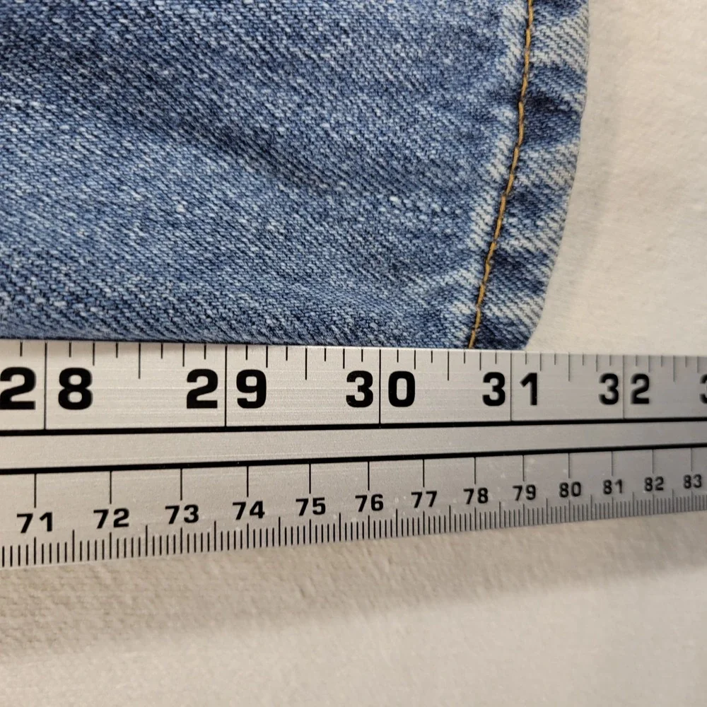 Levi's 550 Jeans Mens 34x32 Blue Relaxed Tapered Leg 100% Cotton Denim